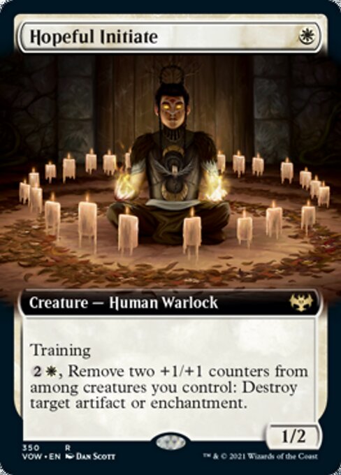 Extended Hopeful Initiate - 350 - Rare Crimson Vow