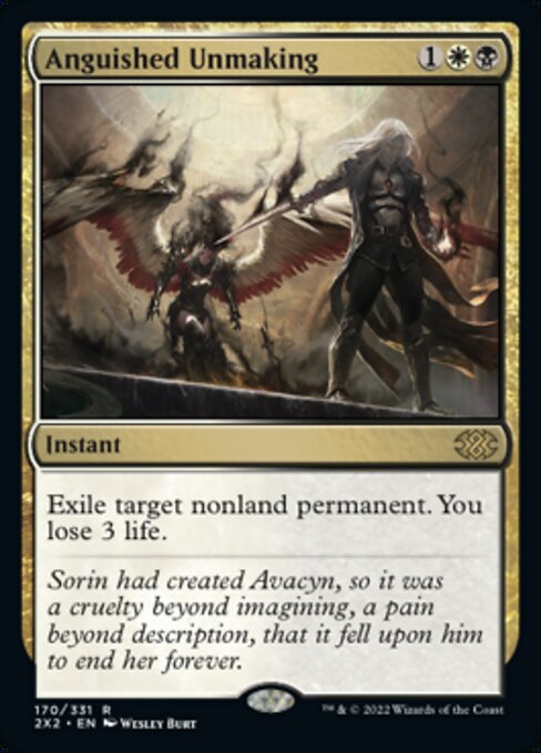 Anguished Unmaking 170 /331 - Rare Double Masters 2022