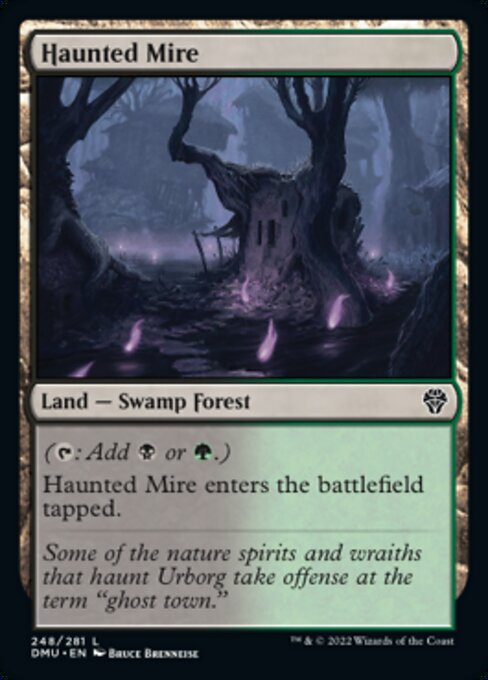 Haunted Mire - 248 /281 - Common - FOIL 