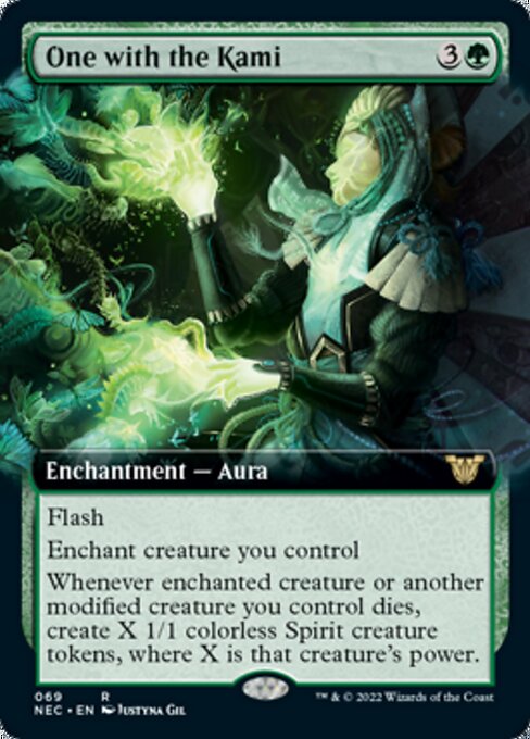 One with the Kami 69 - Kamigawa Neon Dynasty Commander