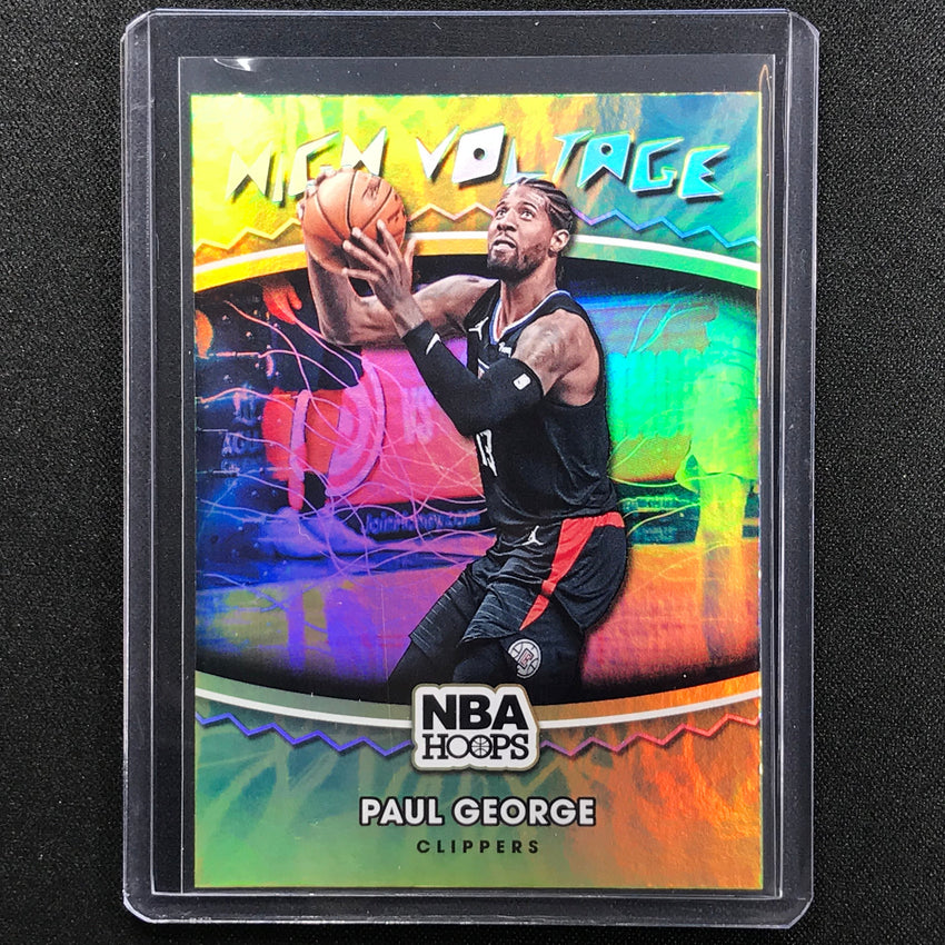 2021-22 Hoops PAUL GEORGE High Voltage Holo #13