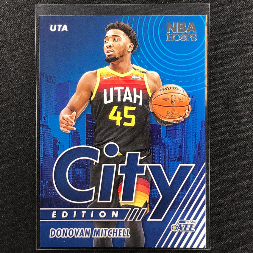 2021-22 Hoops Donovan Mitchell City Edition No 6