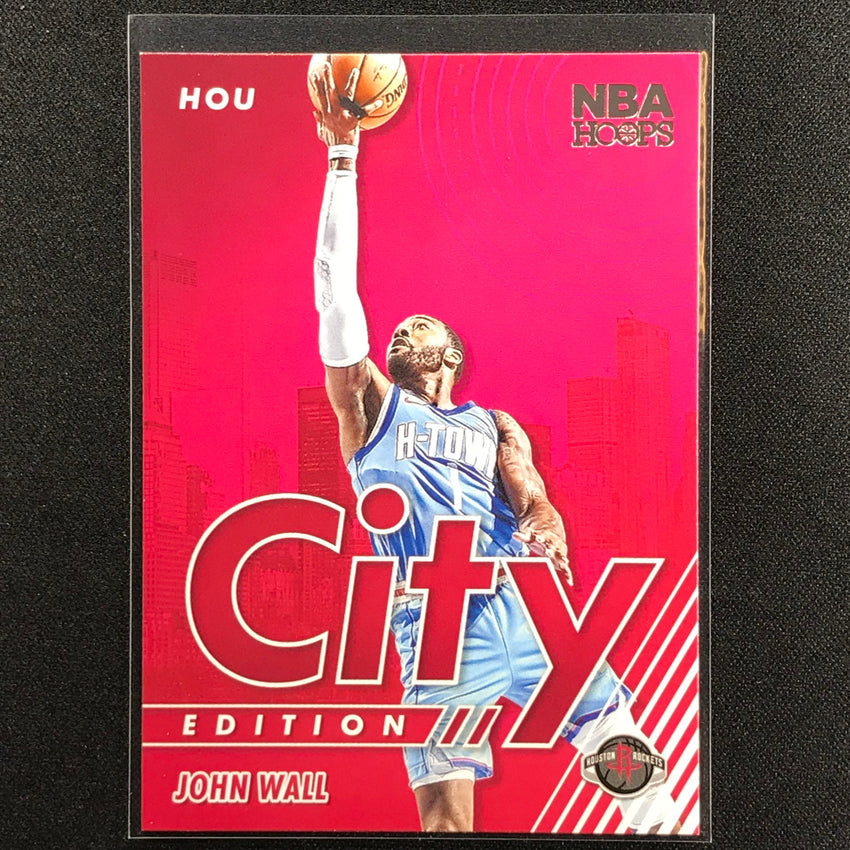 2021-22 Hoops JOHN WALL City Edition #13