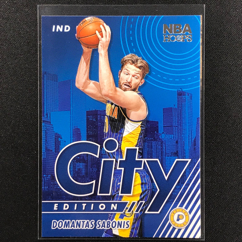 2021-22 Hoops DOMANTAS SABONIS City Edition #16