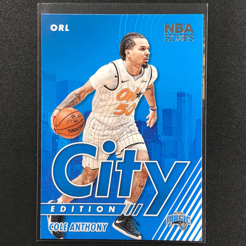 2021-22 Hoops COLE ANTHONY City Edition #24