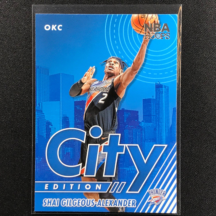 2021-22 Hoops Shai Gilgeous-alexander City Edition No 30