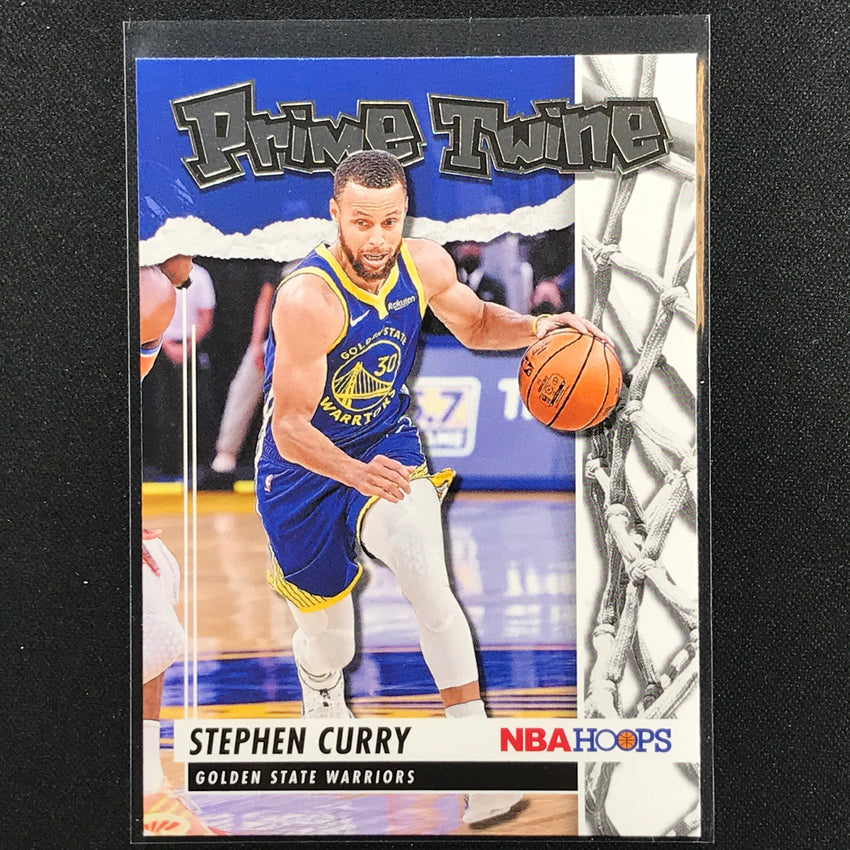 2021-22 Hoops Stephen Curry Prime Twine No 2