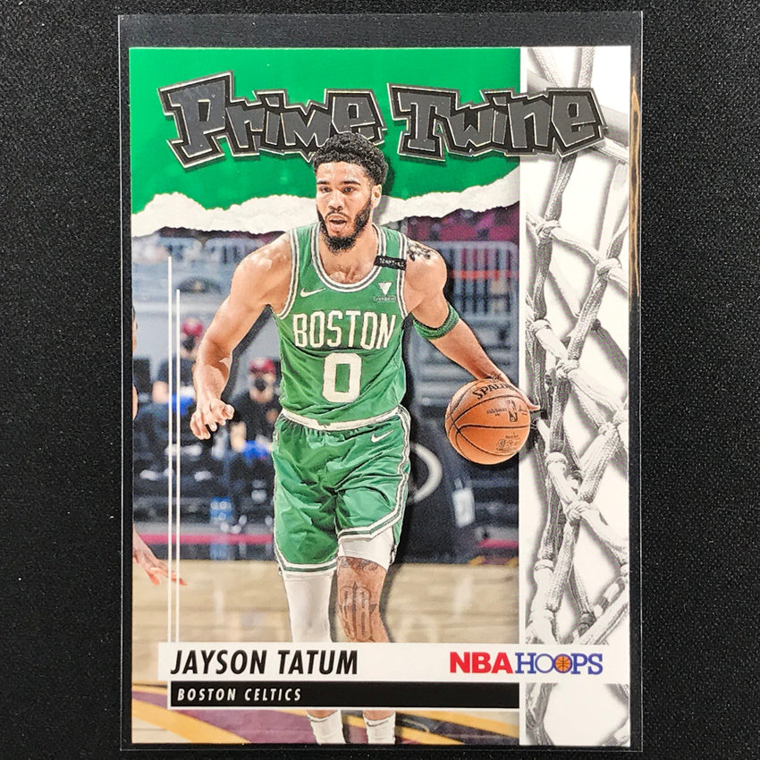 2021-22 Hoops Jayson Tatum Prime Twine No 4