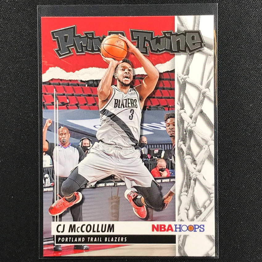 2021-22 Hoops CJ MCCOLLUM Prime Twine #14