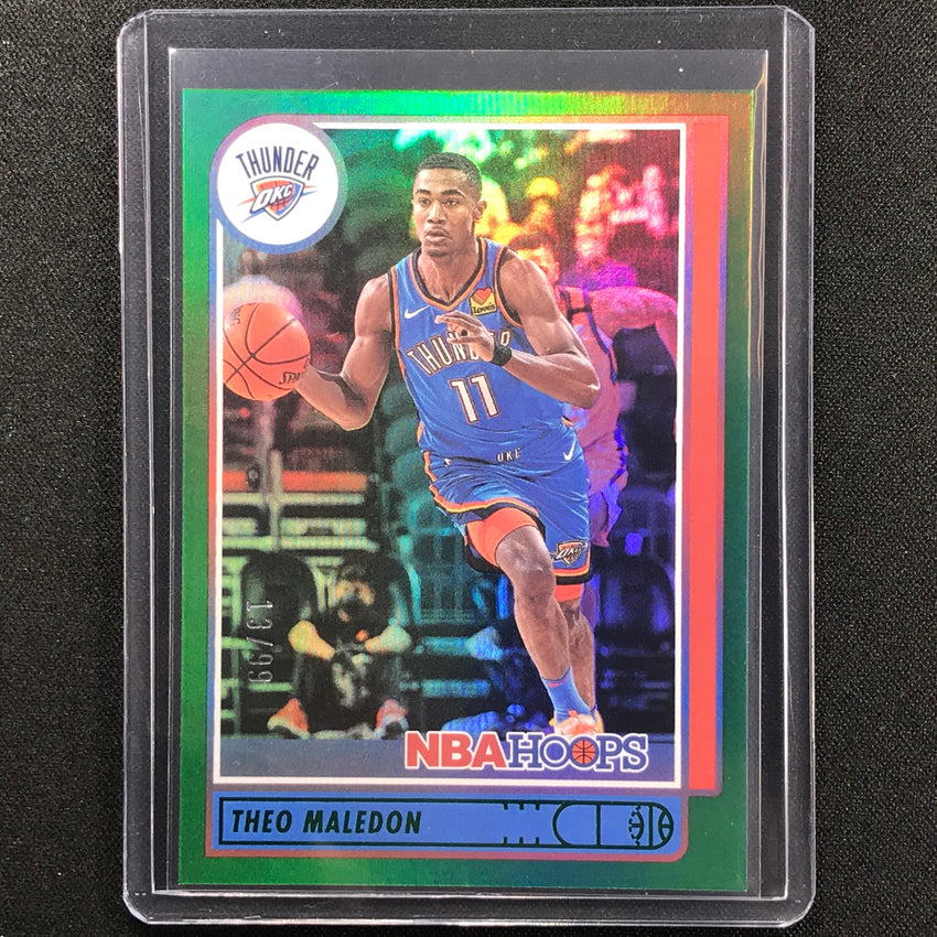 2021-22 Hoops Theo Maledon Green 13/99