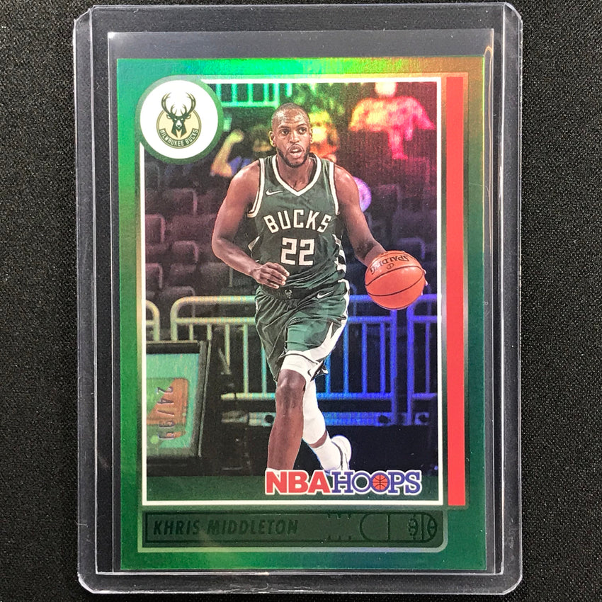 2021-22 Hoops Khris Middleton Green 24/99