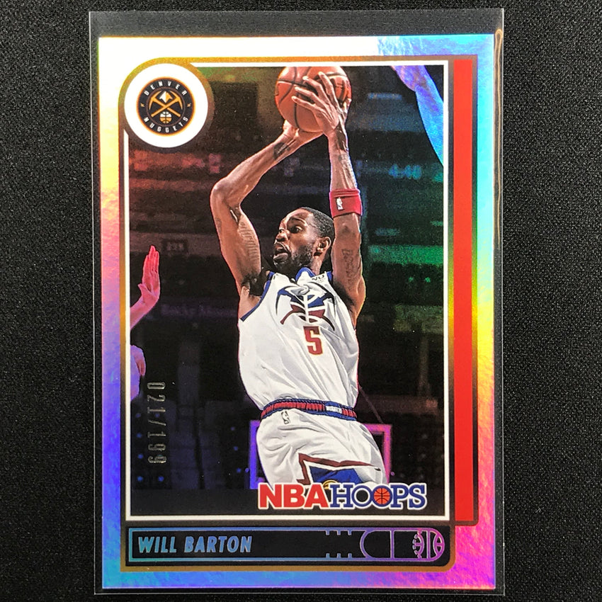 2021-22 Hoops Will Barton Silver /199