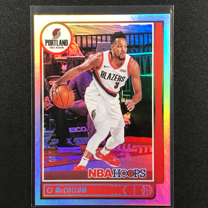 2021-22 Hoops Cj Mccollum Silver /199