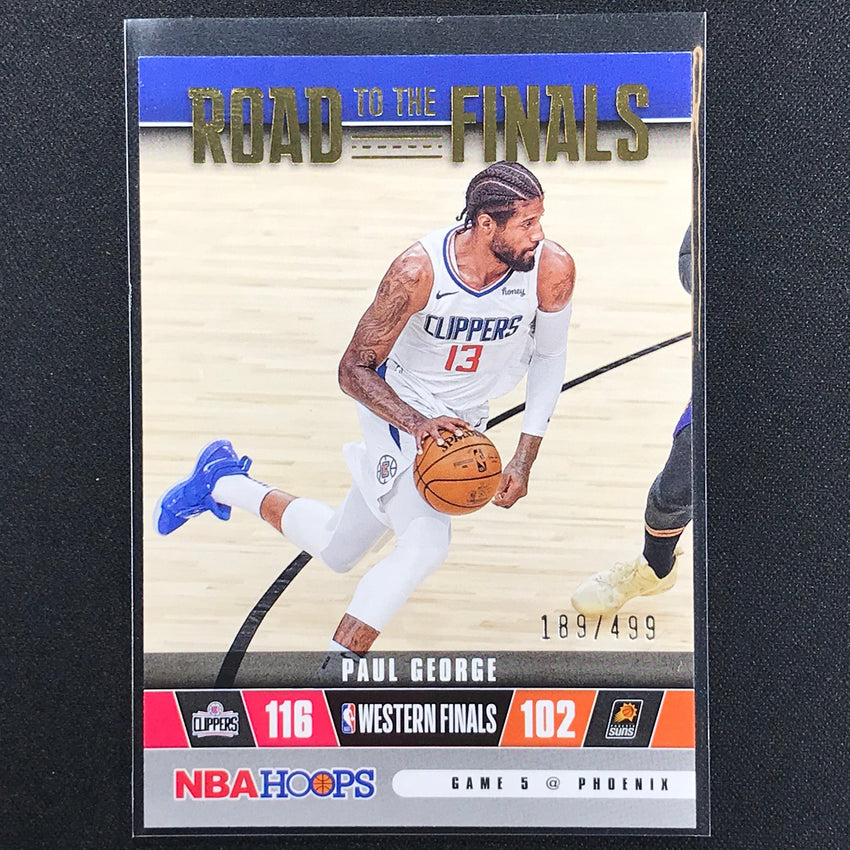 2021-22 Hoops Paul George Road To The Finals 189/499