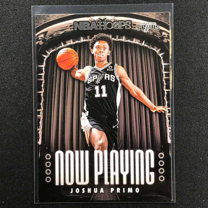 2021-22 Hoops Joshua Primo Now Playing Rookie No 12