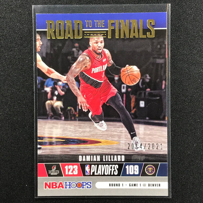 2021-22 Hoops Damian Lillard Road To The Finals 2014/2021