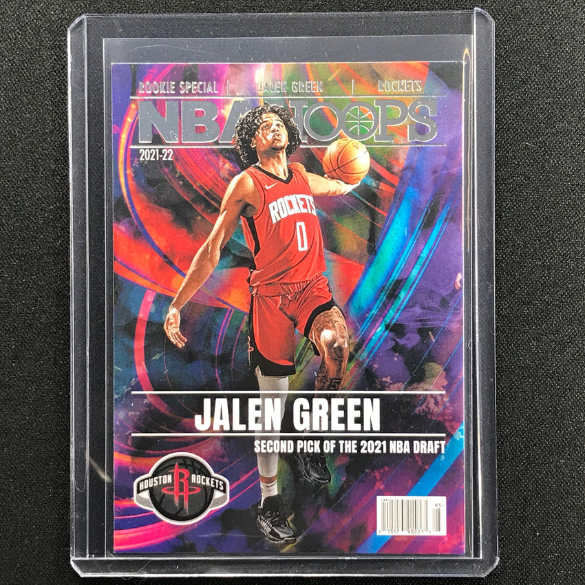 2021-22 Hoops JALEN GREEN Rookie Special SP #RS2