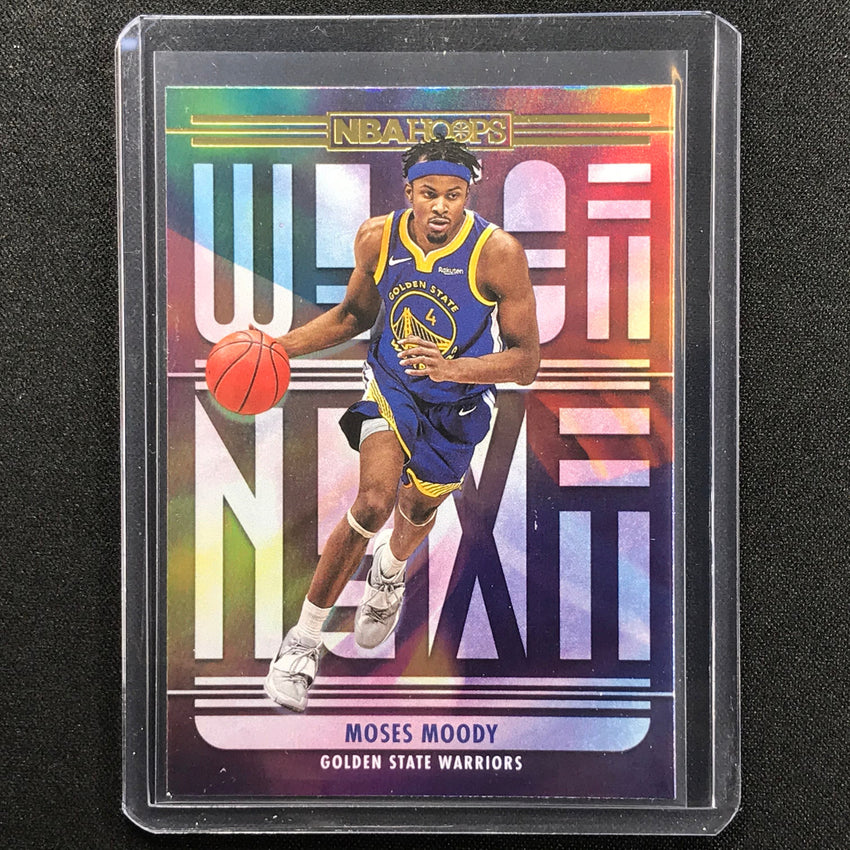 2021-22 Hoops Mosey Moody We Got Next Rookie Holo No 14