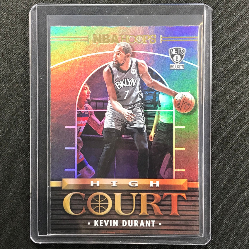 2021-22 Hoops KEVIN DURANT High Court Holo SP #9