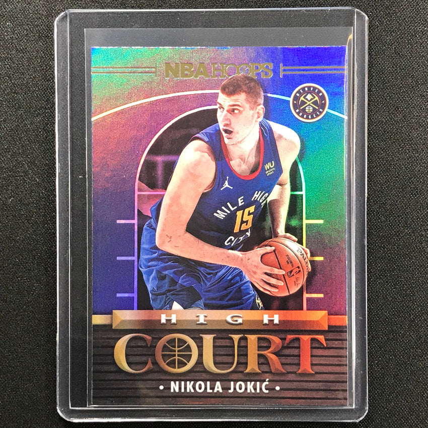 2021-22 Hoops Nikola Jokic High Court Holo Sp No 8