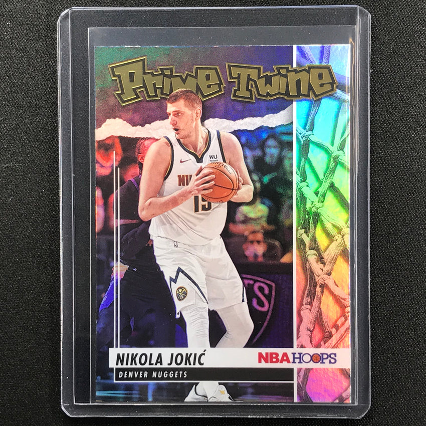 2021-22 Hoops Nikola Jokic Prime Twine Holo Sp No 12
