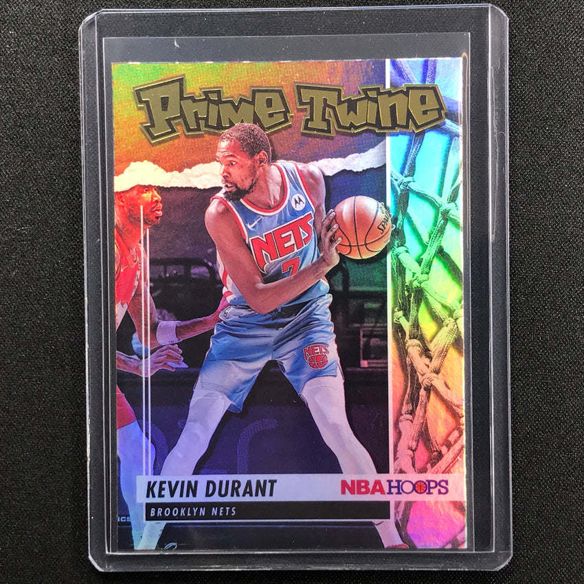 2021-22 Hoops KEVIN DURANT Prime Twine Holo SP #1