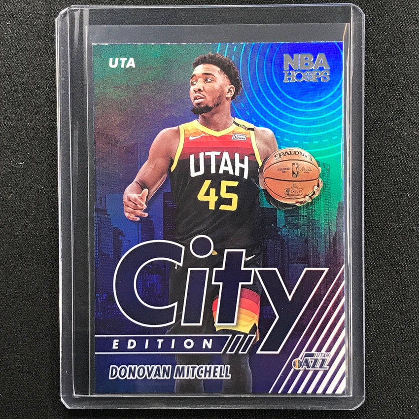 2021-22 Hoops Donovan Mitchell City Edition Holo Sp No 6