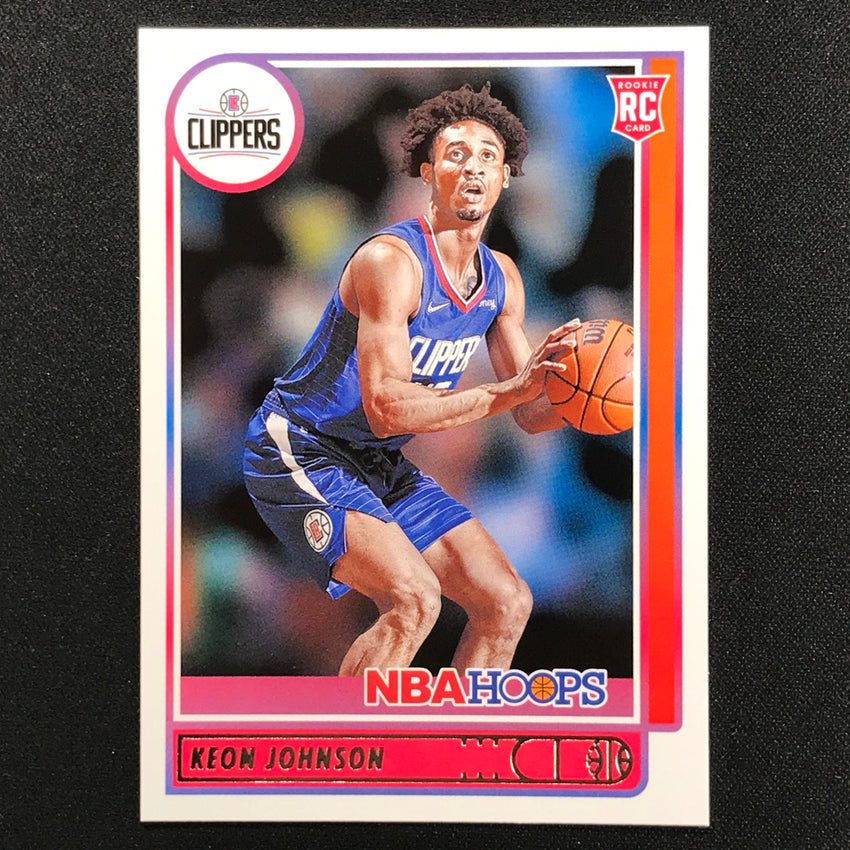 2021-22 Hoops KEON JOHNSON Rookie Base #205