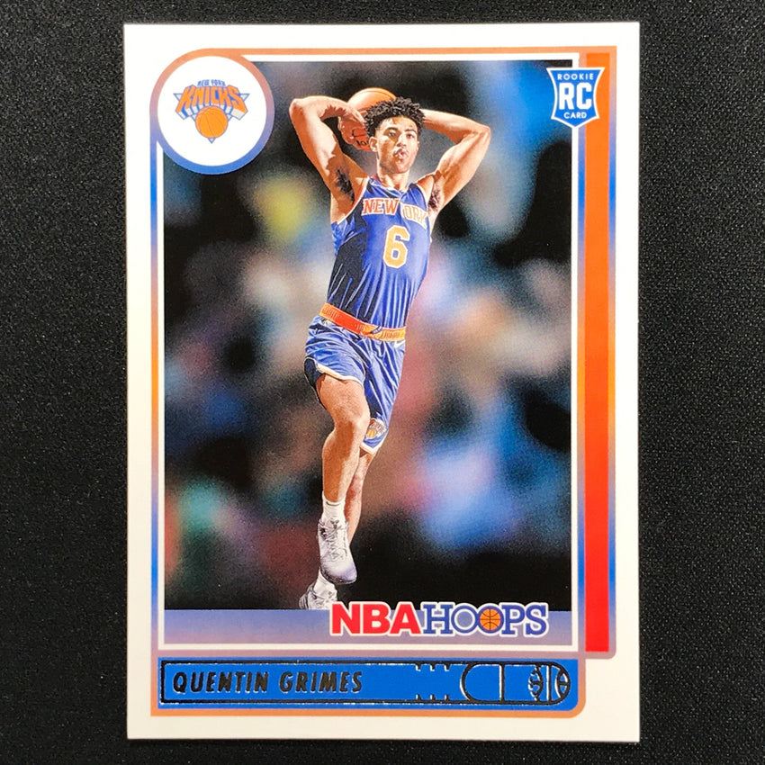 2021-22 Hoops QUENTIN GRIMES Rookie Base #206
