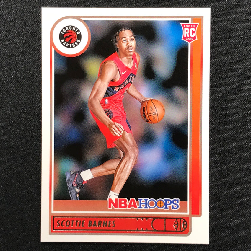 2021-22 Hoops SCOTTIE BARNES Rookie Base #227