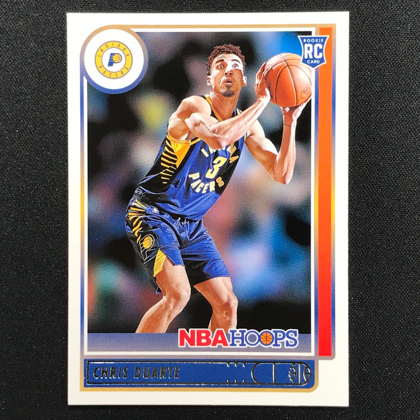 2021-22 Hoops CHRIS DUARTE Rookie Base #236