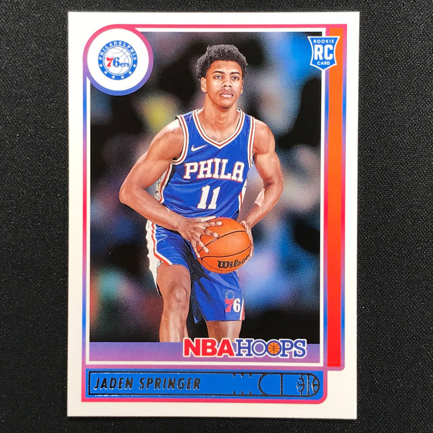 2021-22 Hoops JADEN SPRINGER Rookie Base #239