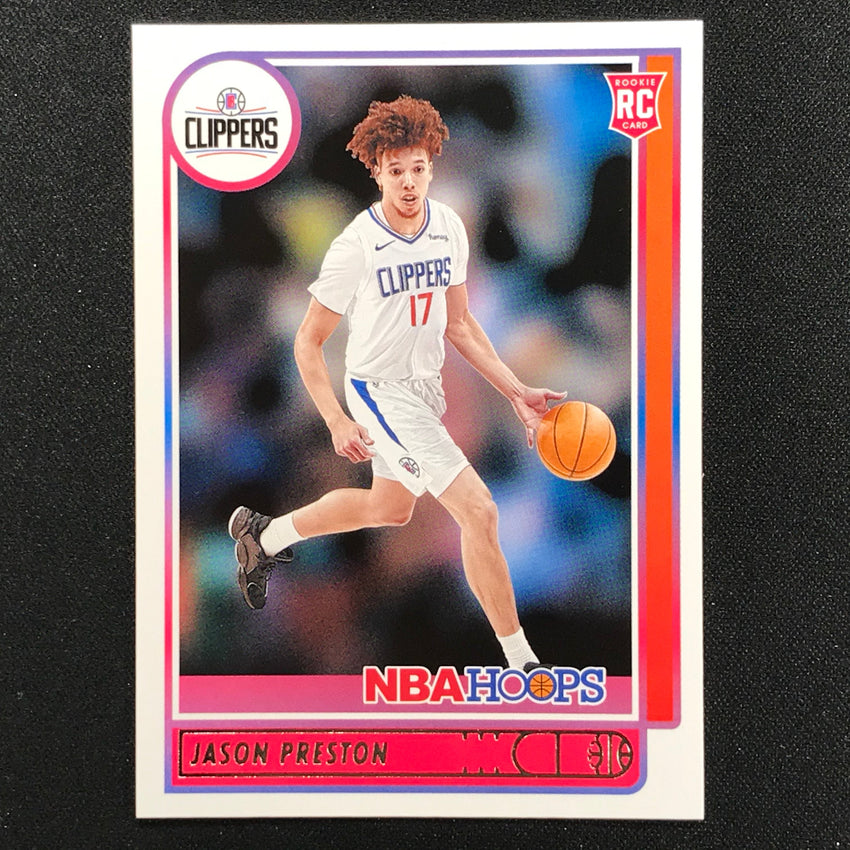 2021-22 Hoops JASON PRESTON Rookie Base #242