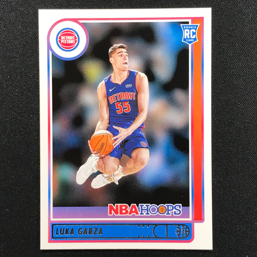 2021-22 Hoops LUKA GARZA Rookie Base #250