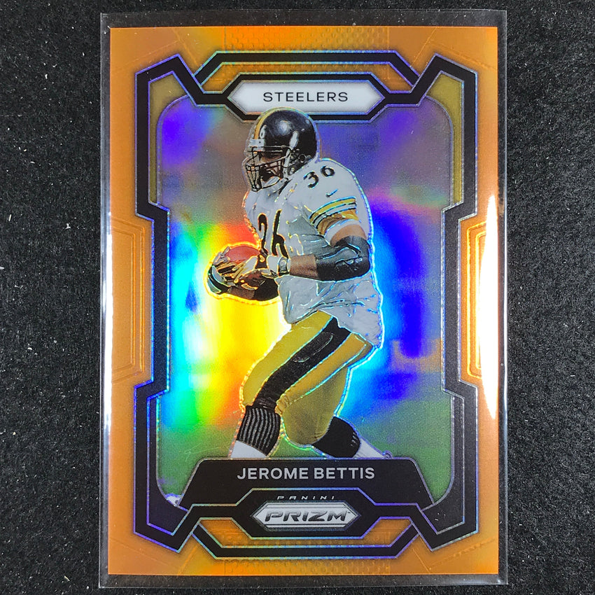 2023 Prizm Football Jerome Bettis Base Orange 234/249