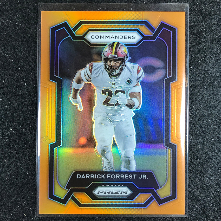 2023 Prizm Football Darrick Forrest Jr. Base Orange 162/249