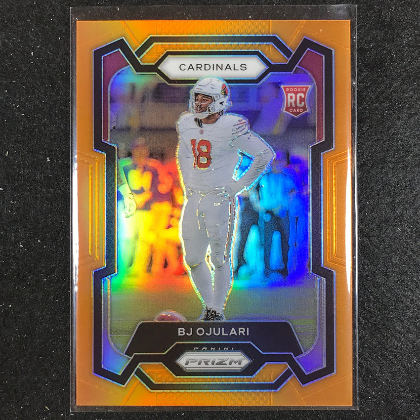 2023 Prizm Football Bj Ojulari Rookie Base Orange 175/249