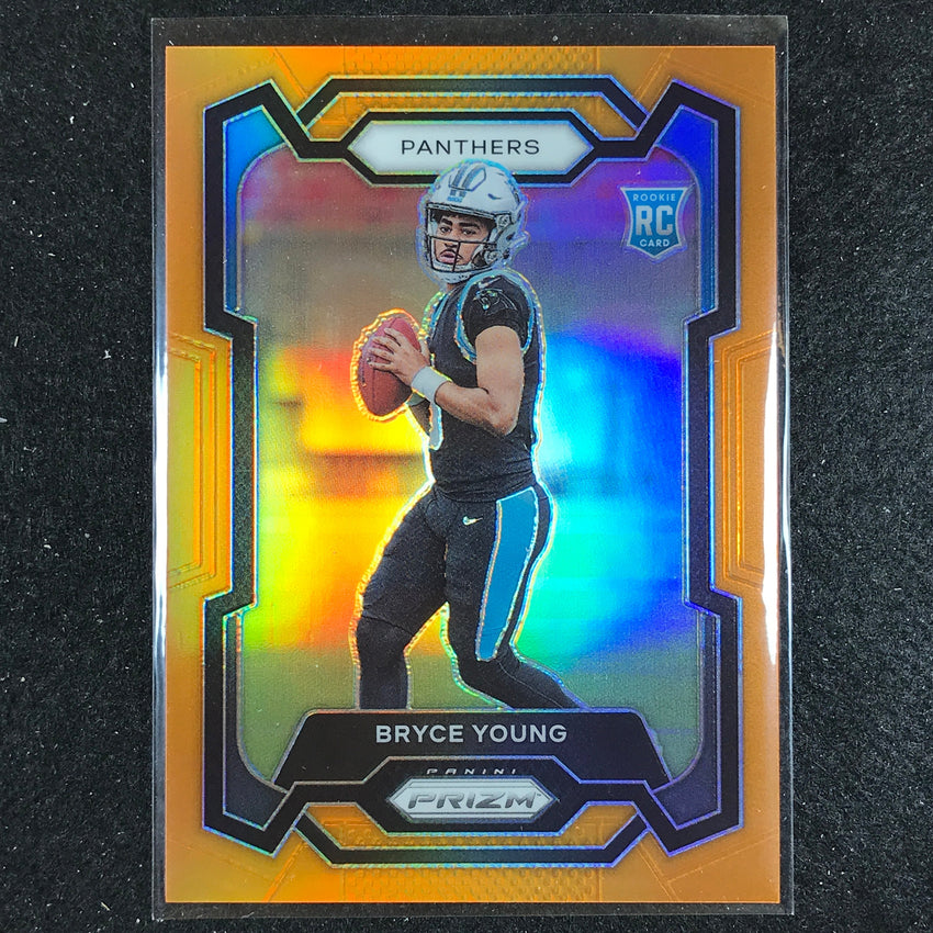 2023 Prizm Football Bryce Young Rookie Base Orange 242/249