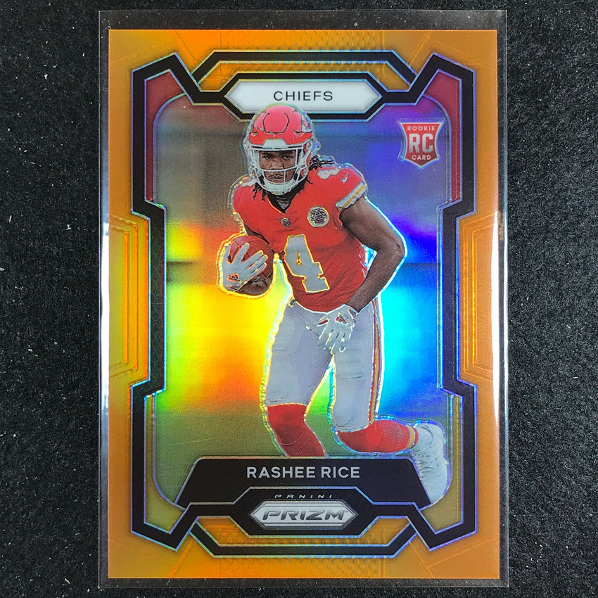 2023 Prizm Football Rashee Rice Rookie Base Orange 236/249