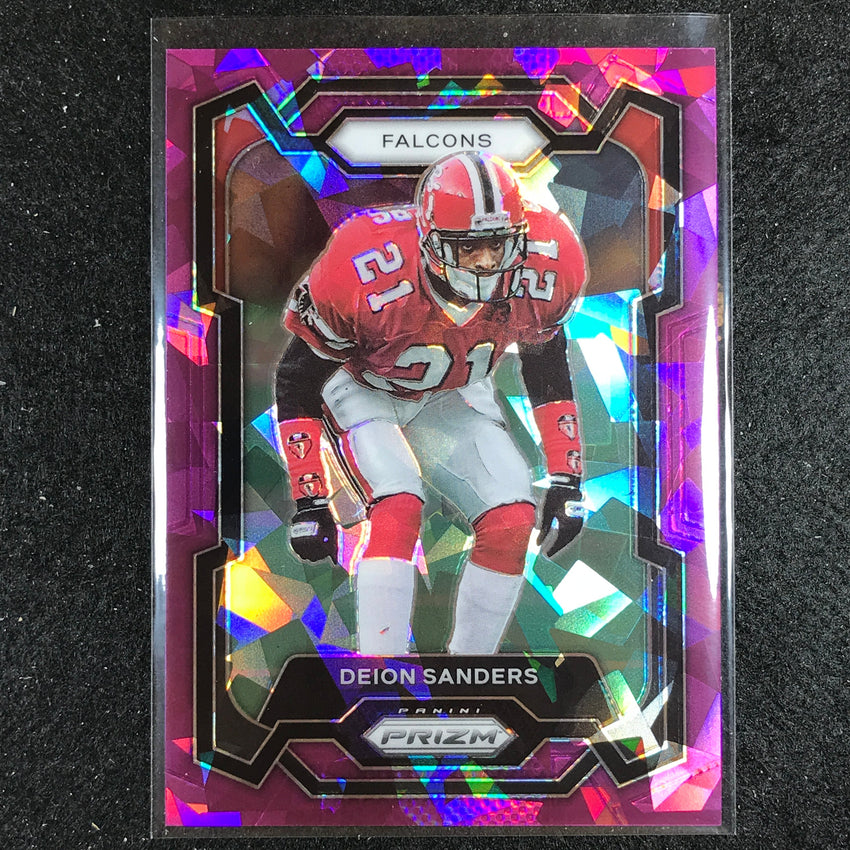 2023 Prizm Football Deion Sanders Base Purple Ice 94/225