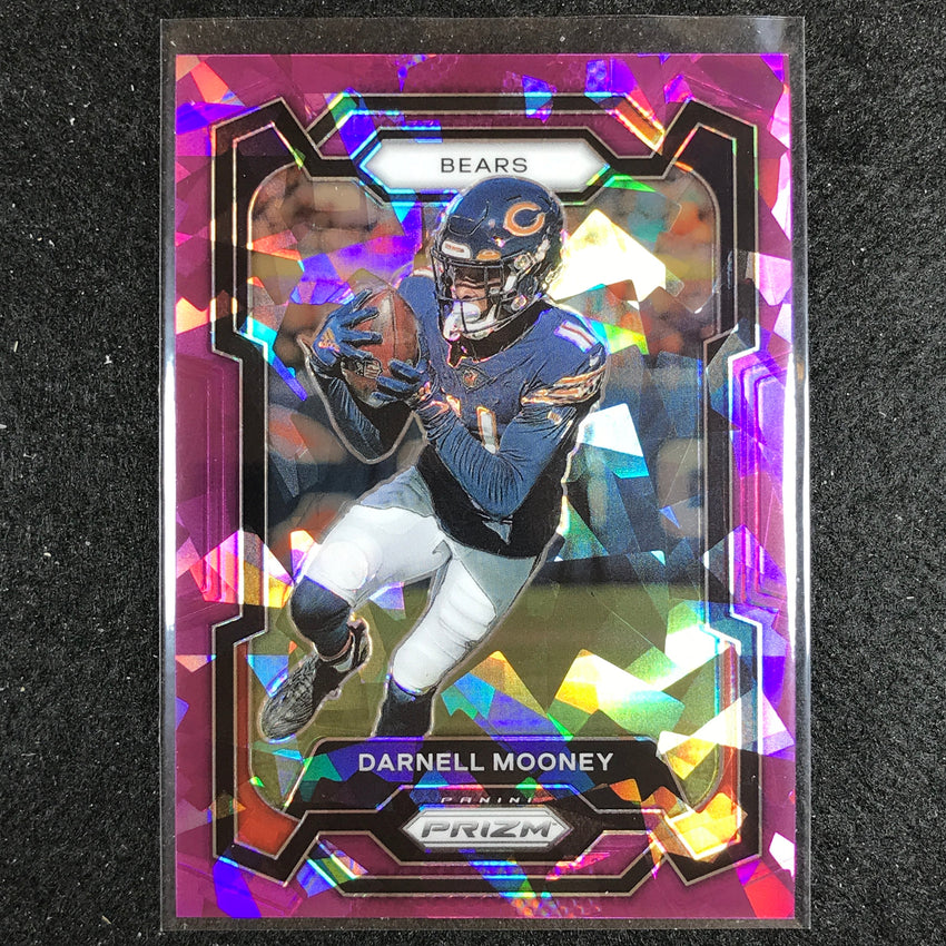 2023 Prizm Football Darnell Mooney Base Purple Ice 99/225