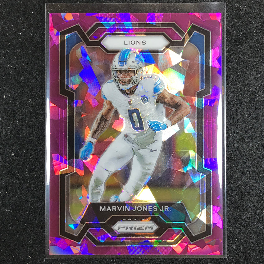 2023 Prizm Football Marvin Jones Jr. Base Purple Ice 90/225
