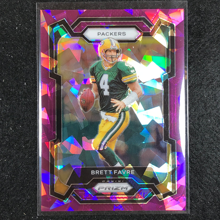 2023 Prizm Football BRETT FAVRE Base Purple Ice 110/225
