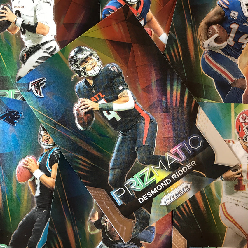 2023 Prizm Football JUSTIN FIELDS Prizmatic Base #3
