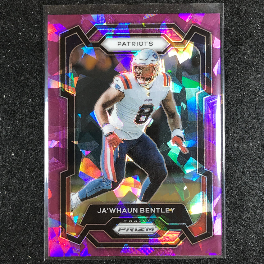 2023 Prizm Football Jawhaun Bentley Base Purple Ice 162/225