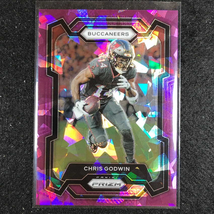 2023 Prizm Football Chris Godwin Base Purple Ice 216/225