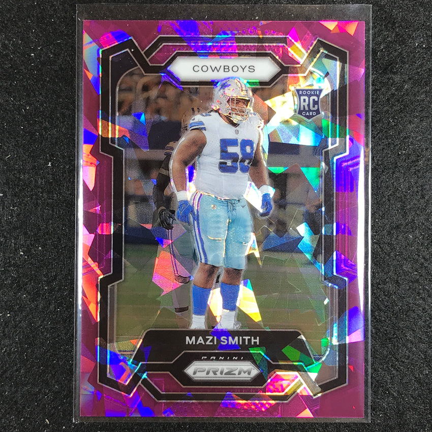2023 Prizm Football Mazi Smith Rookie Base Purple Ice 153/225