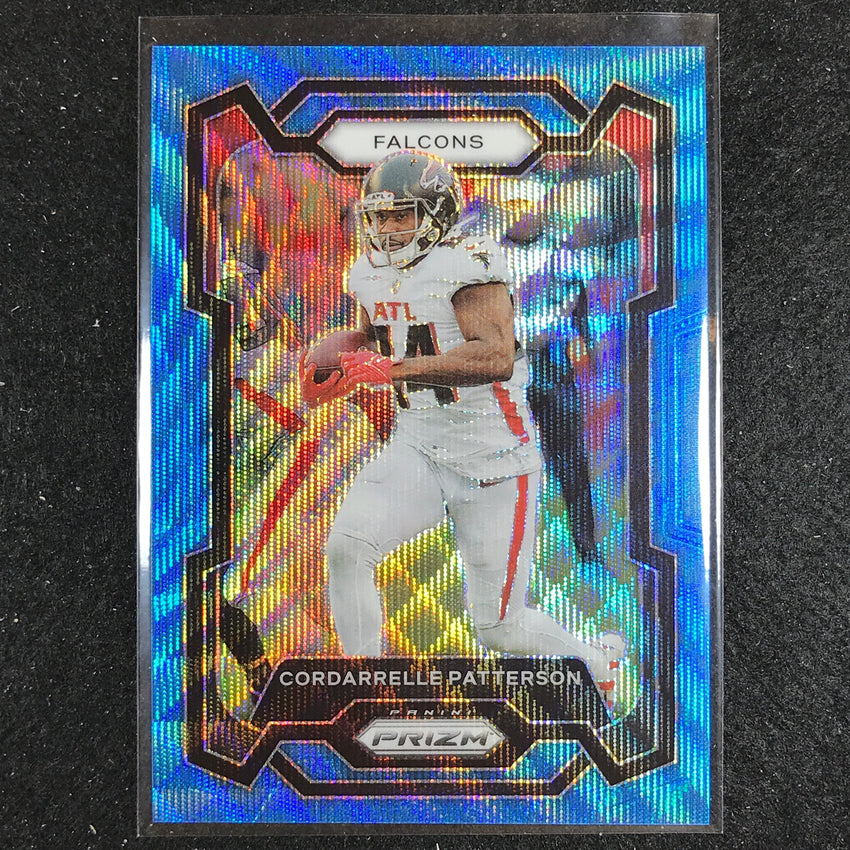 2023 Prizm Football Cordarrelle Patterson Base Blue Wave 93/199