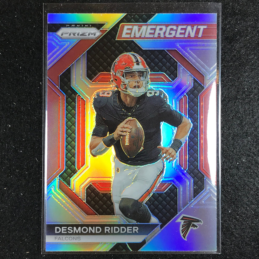 2023 Prizm Football DESMOND RIDDER Emergent Silver Prizm #4