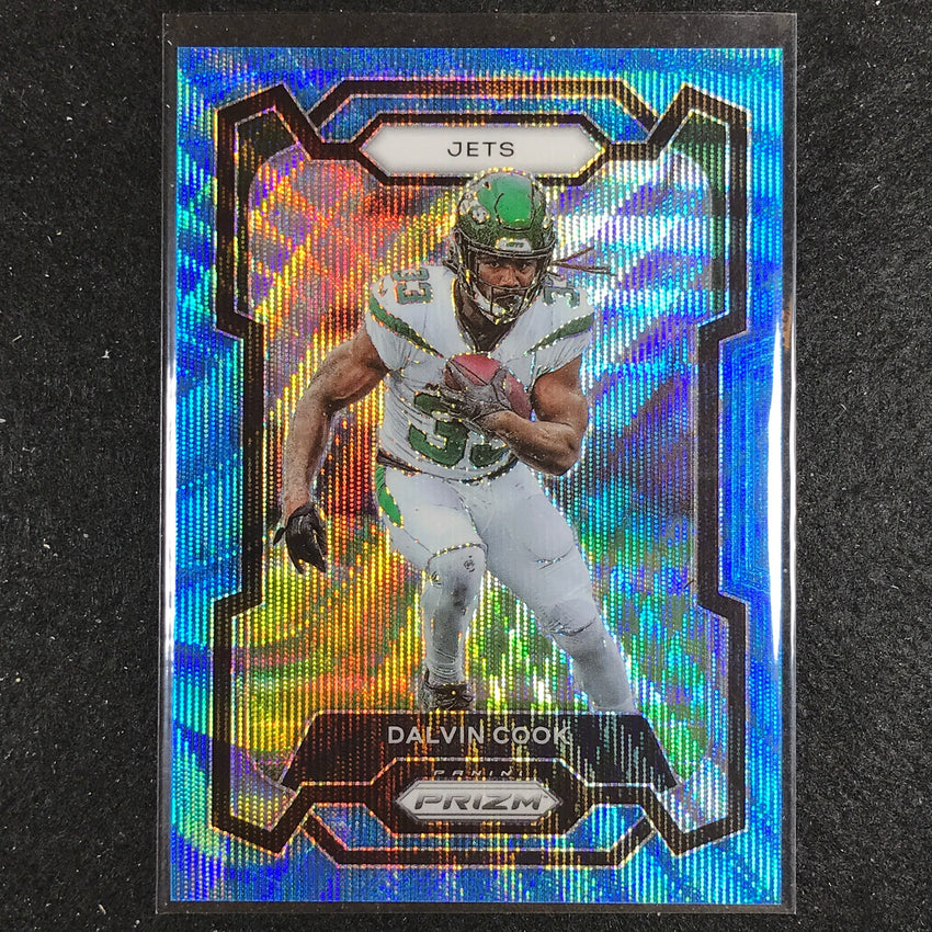 2023 Prizm Football Dalvin Cook Base Blue Wave 55/199